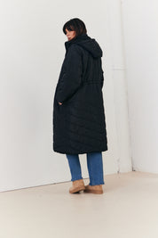 Reversible Longline Puffer Coat