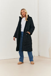 Reversible Longline Puffer Coat