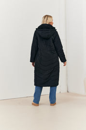 Reversible Longline Puffer Coat