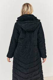 Reversible Longline Puffer Coat