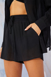 Textured Shorts