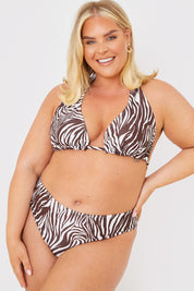 Wide Strap Halter Bikini