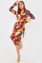 Tie Front Cropped Shirt