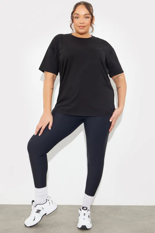Embroidered Jersey Crew Neck T-Shirt