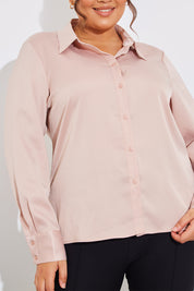 Matte Satin Blouse