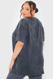 'Colorado' Acid Wash Slogan T-Shirt