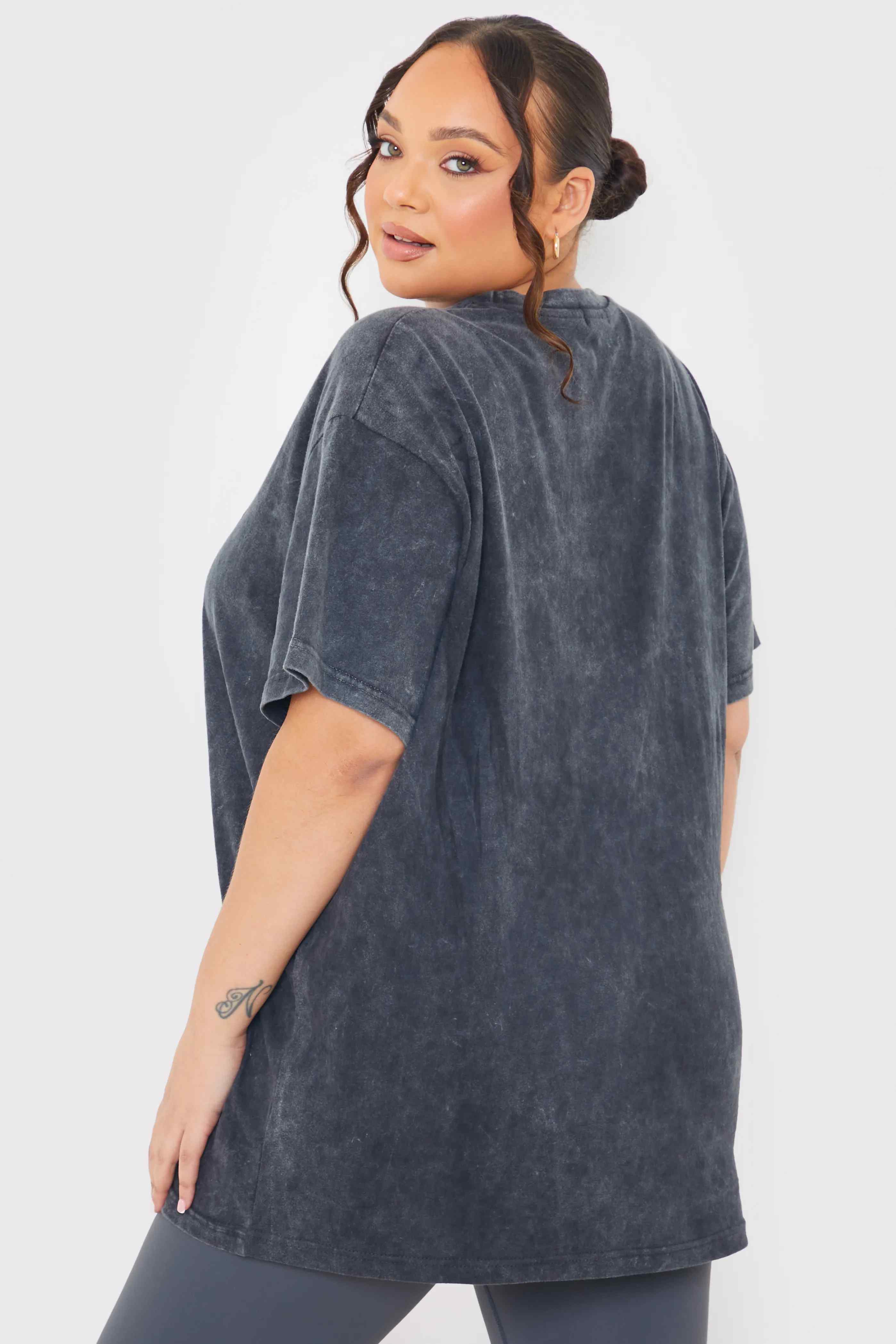 'Colorado' Acid Wash Slogan T-Shirt