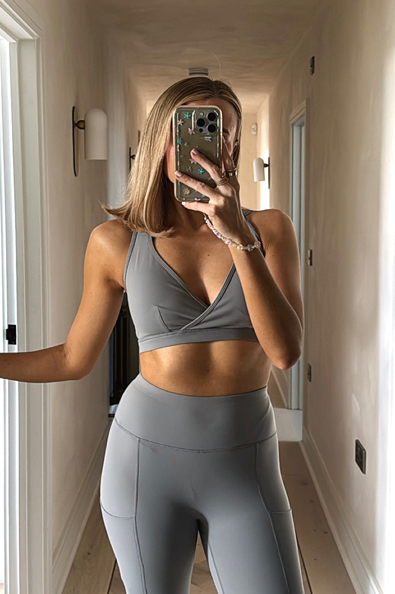 Soft Touch Medium Support Halter Neck Sports Bra