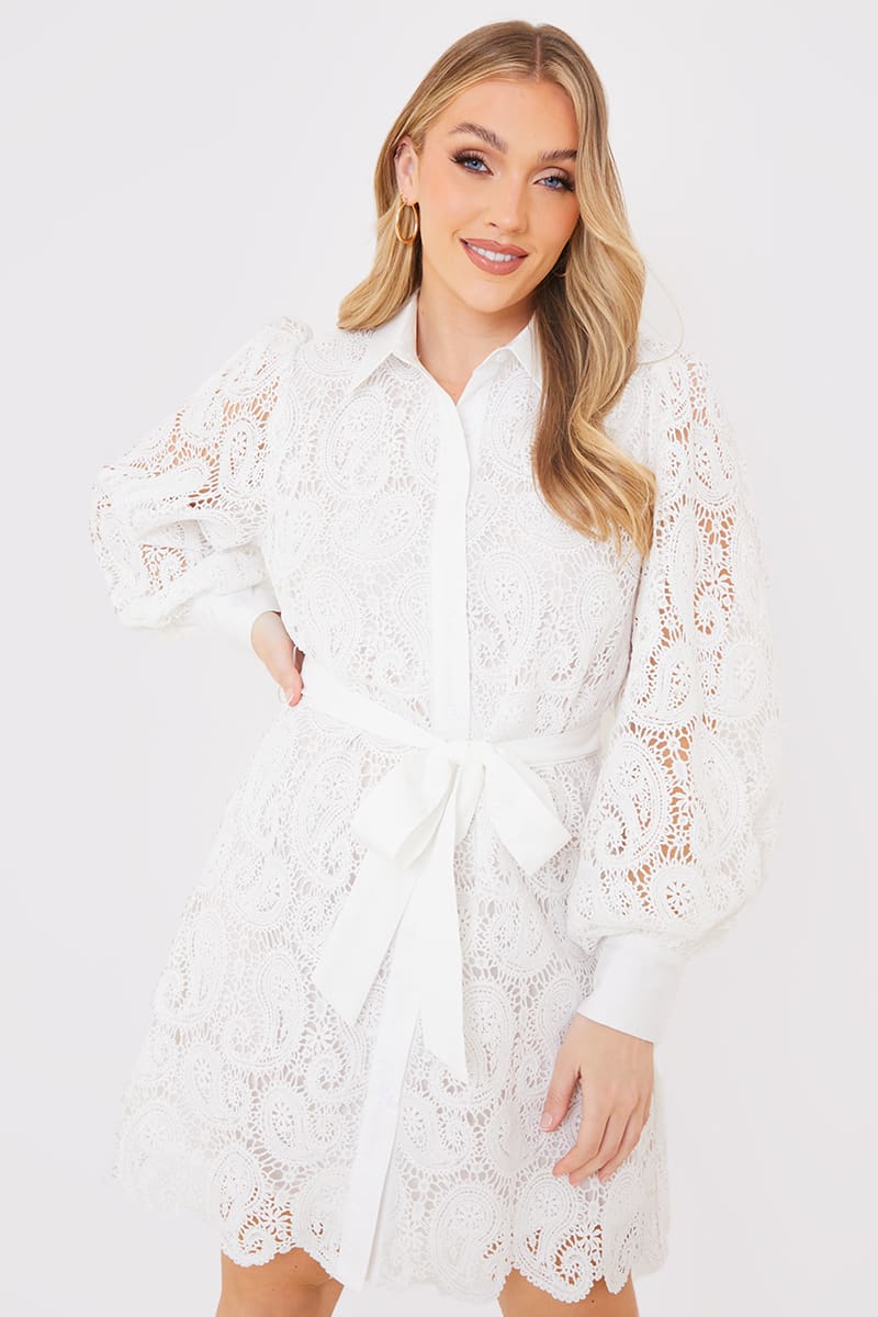 Women's Teal Belted Shirt Style Dress