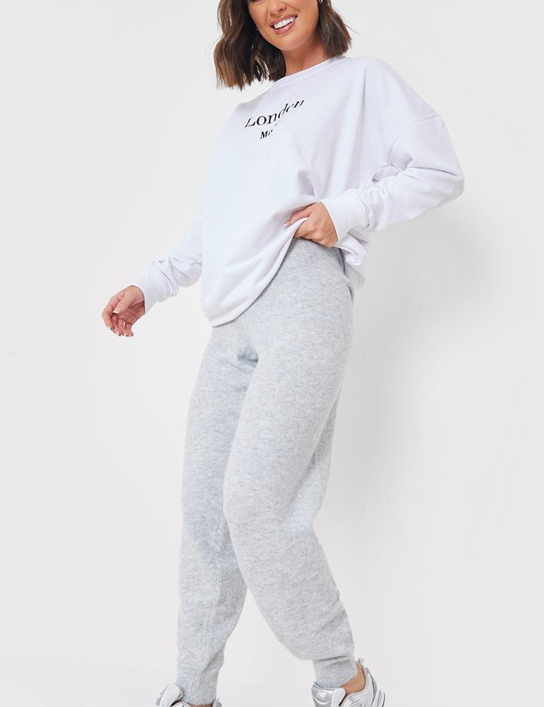 Knitted Recycled Co-Ord Jogger