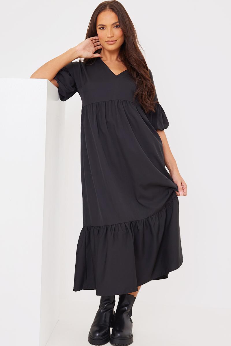 lace short dress black self-portrait - Black Taffeta Lace Mini Dress