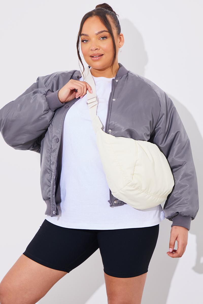 Relaxed Style Cross Body Bag	