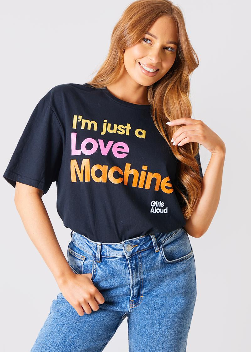 'I'm Just A Love Machine' Slogan T-Shirt