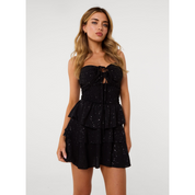 Glitter Bandeau Rara Dress