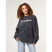 You Are Enough Slogan Sweatshirt