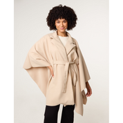 Belted Cape Coat