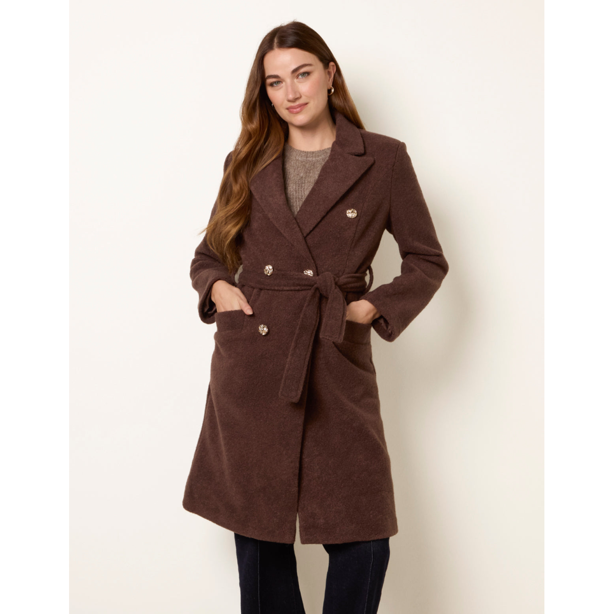 Belted Long Coat