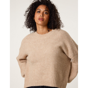 Round Neck Sequin Detailed Jumper