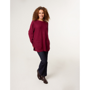 Pocket Slash Neck Jumper