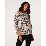 Flower Pattern Jumper