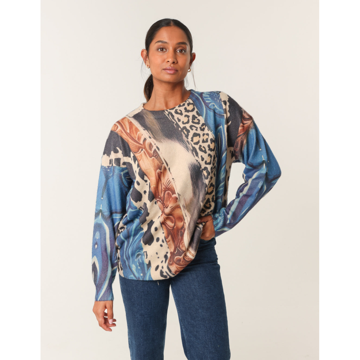 Mix Animal Patterns Jumper
