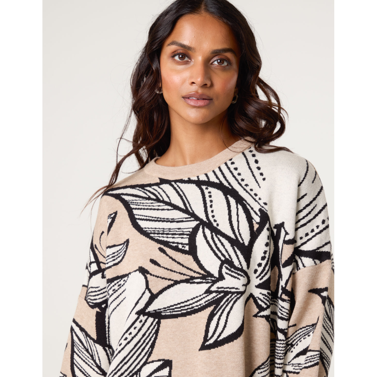 Flower Pattern Jumper