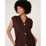 Gold Button Co-ord Set