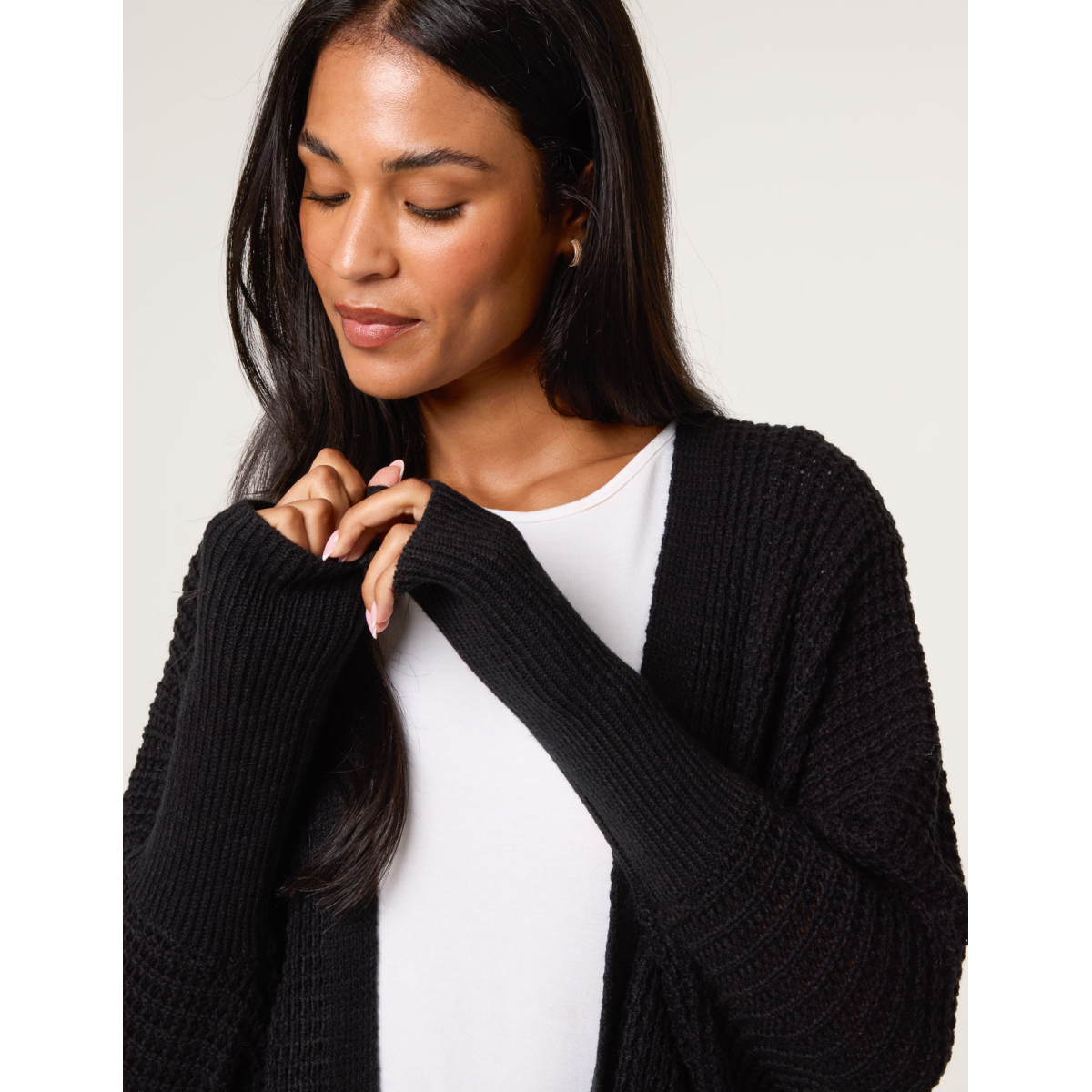 Textured Cardigan