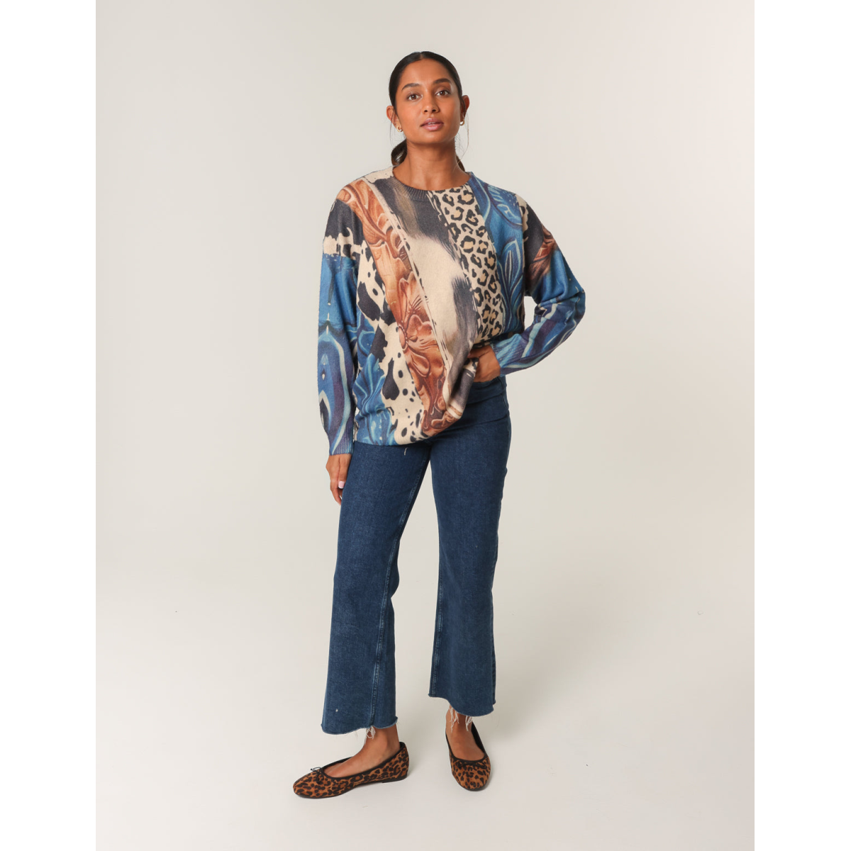 Mix Animal Patterns Jumper