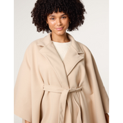 Belted Cape Coat