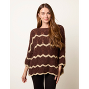 Zig Zag Metallic Jumper