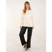 Flower Diamante Jumper