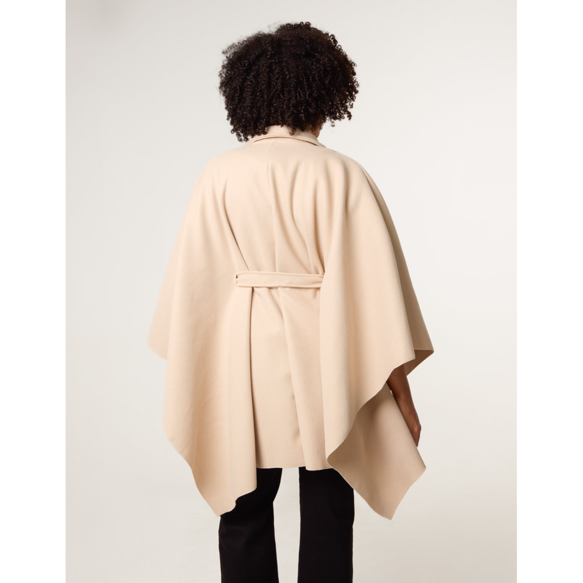 Belted Cape Coat