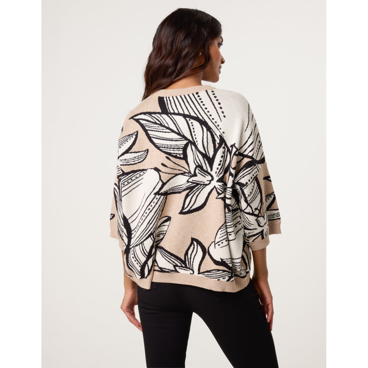 Flower Pattern Jumper