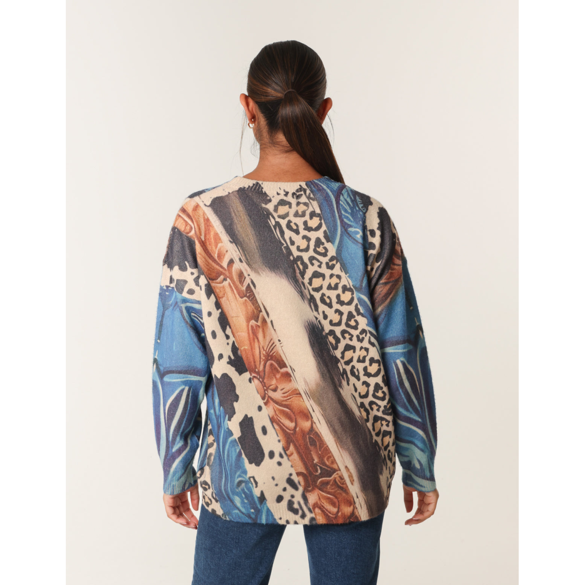 Mix Animal Patterns Jumper