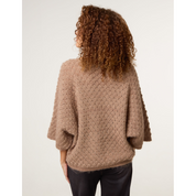 Pointelle Knit Batwing Jumper