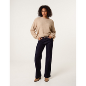 Round Neck Sequin Detailed Jumper