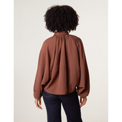 Drape Puffball Zipper Jacket