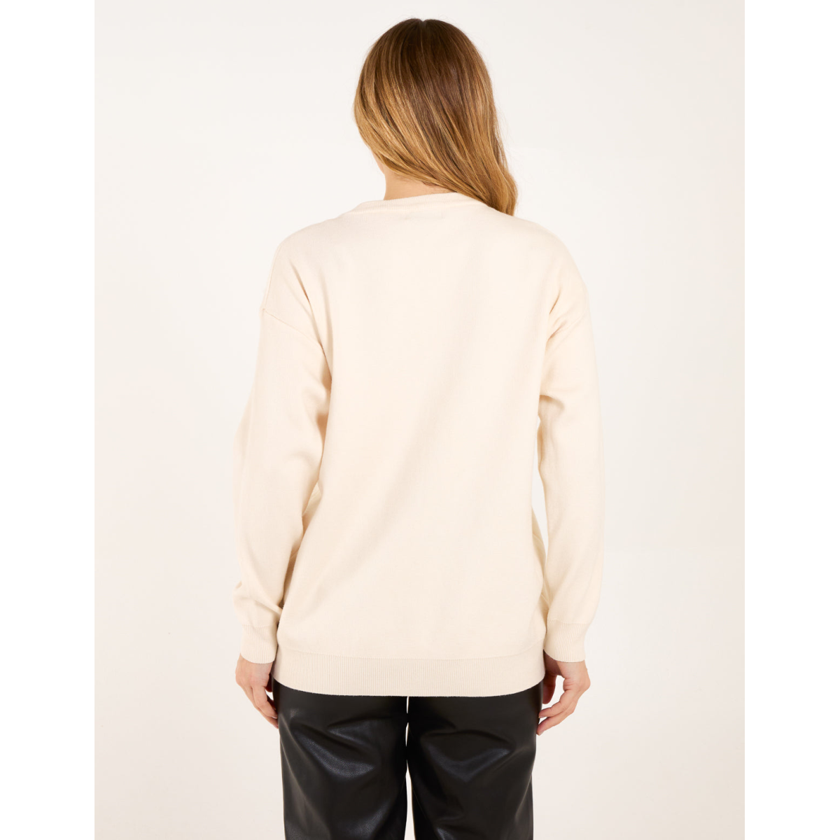Flower Diamante Jumper
