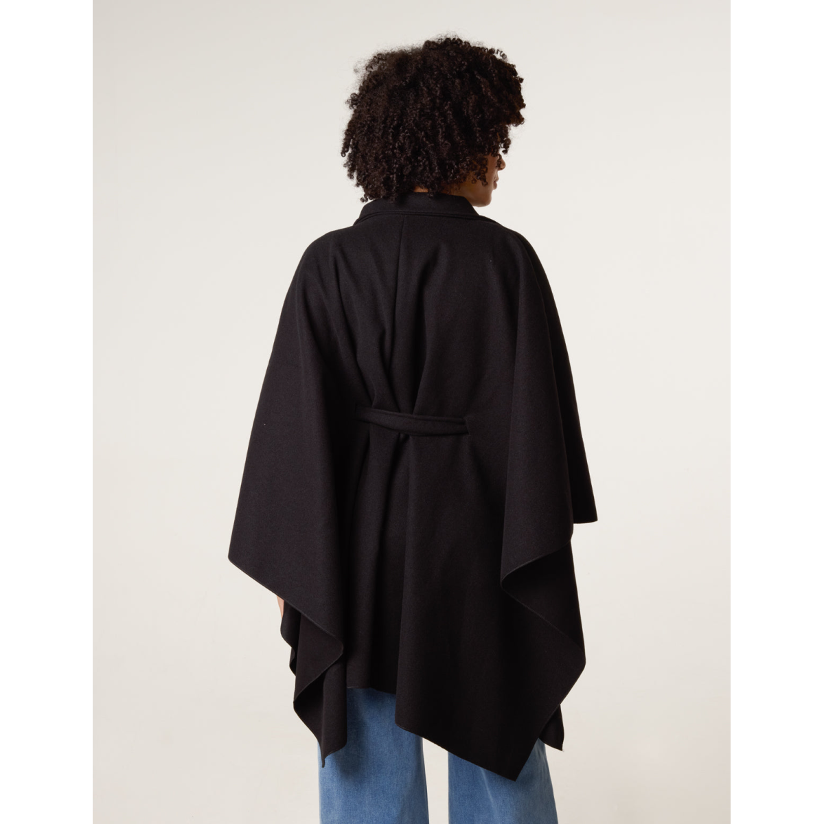 Belted Cape Coat