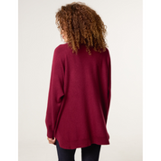 Pocket Slash Neck Jumper