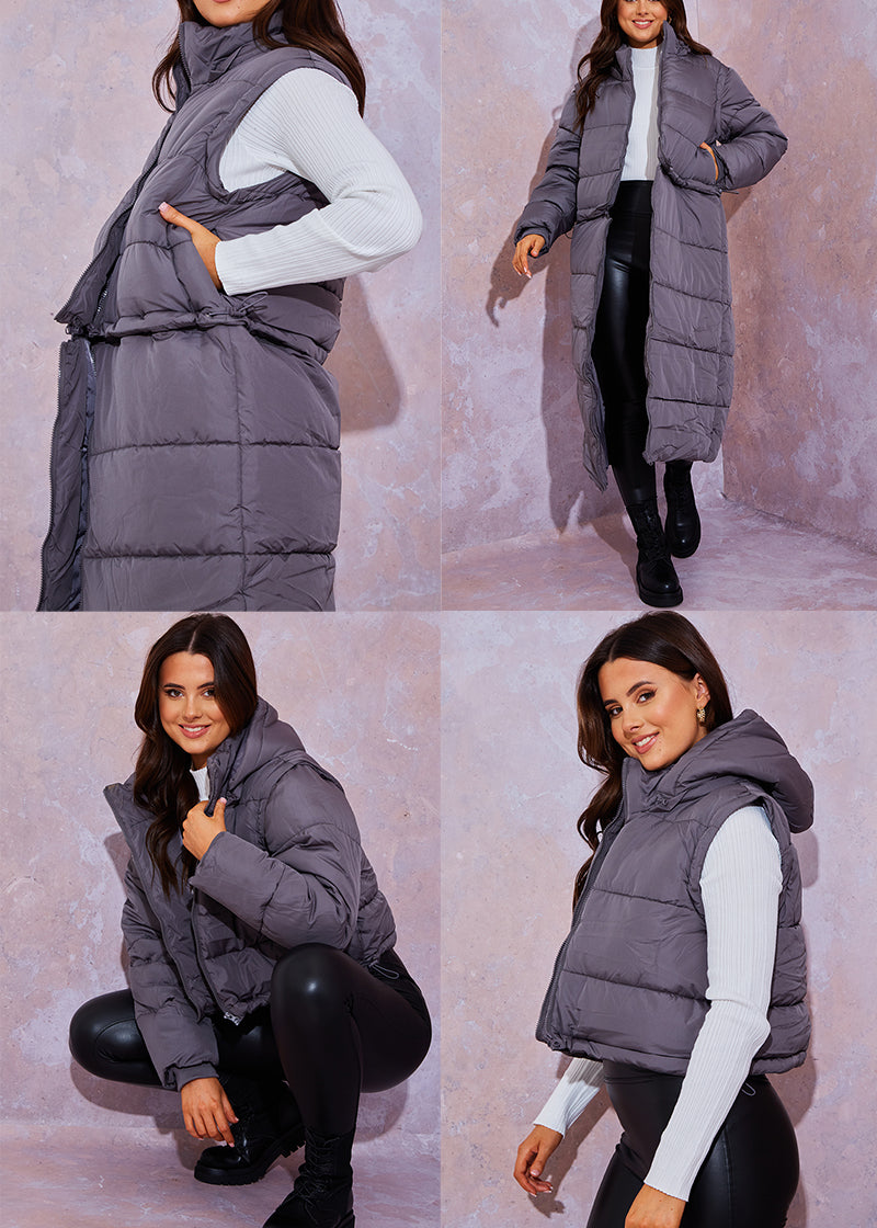 Multiway 5 In 1 Puffer Coat