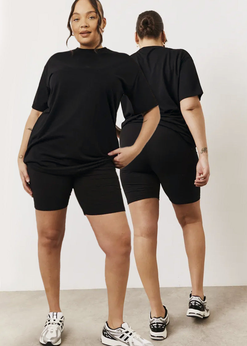Black 2 Pack Cycling Short