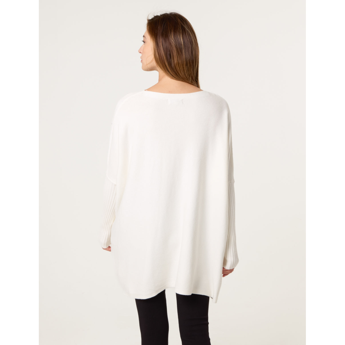 Scattered Embellished Knit Jumper