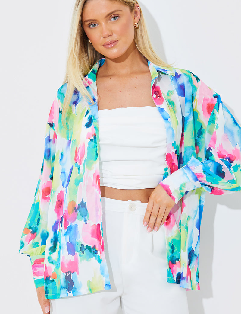 Printed Co-Ord Shirt