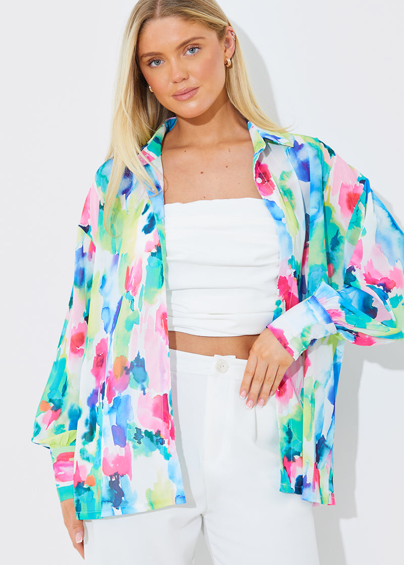 Printed Co-Ord Shirt