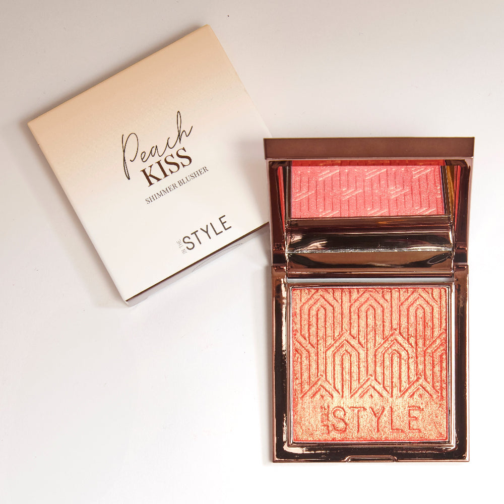 Shimmer Blusher Peach Kiss