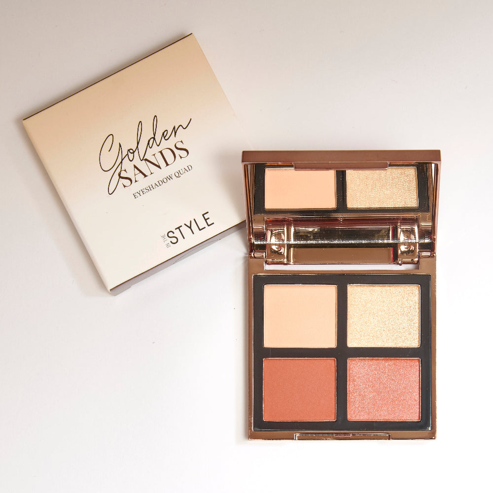 Quad Eyeshadow Palette Golden Sands