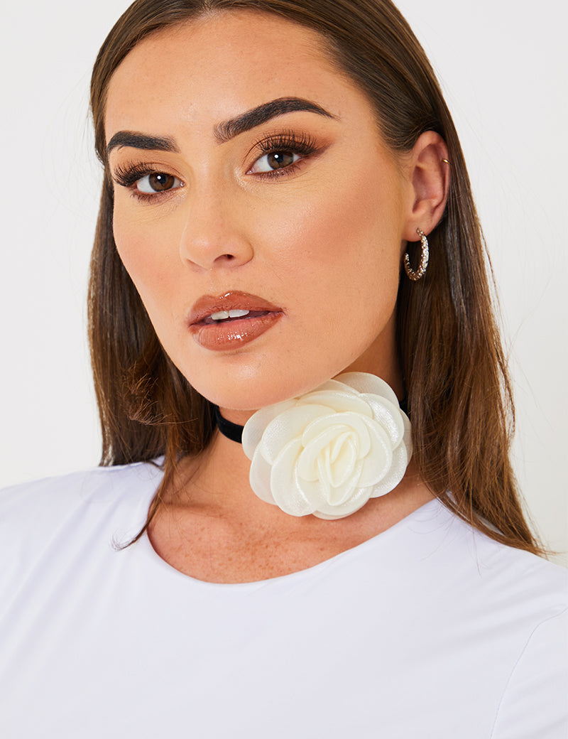 Corsage Neck Tie