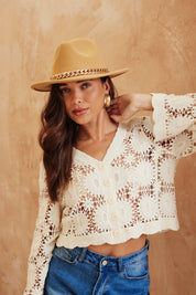 Fedora With Gold Trim